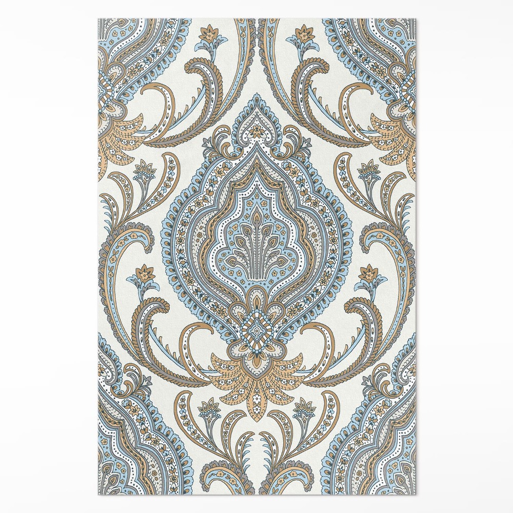 Pvc futószőnyeg Keleti virágok dekoratív virágos motívum