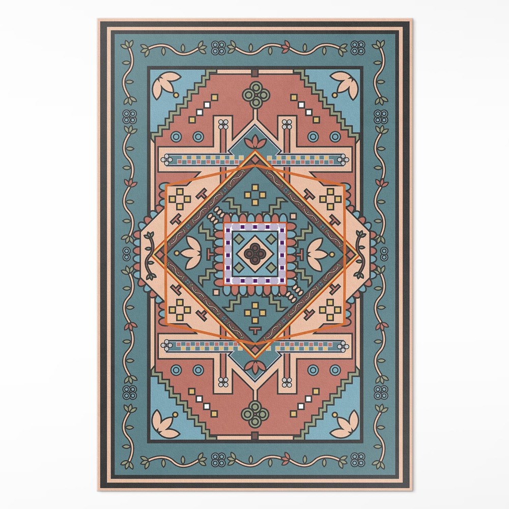 Pvc futószőnyeg Arab geometrikus díszítő minta