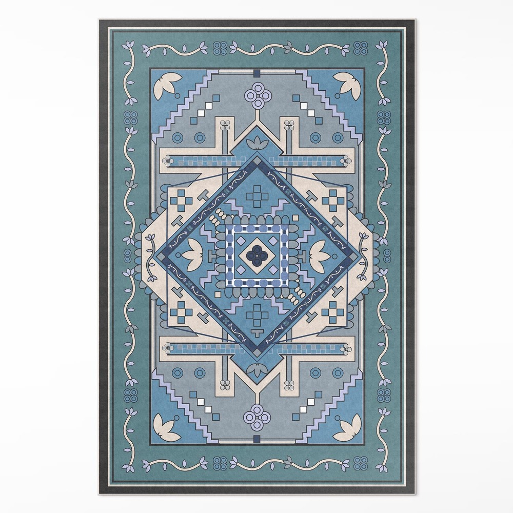 Mosható futószőnyeg Arab geometriai díszítő minta