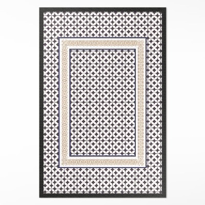 Pvc futószőnyeg Geometrikus kockás elbűvölő mozaik