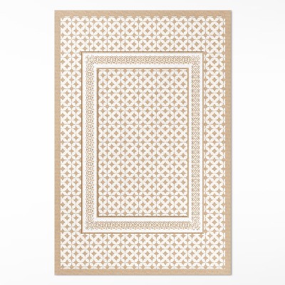 Mosható futószőnyeg Geometrikus kockás mozaikos csillogás