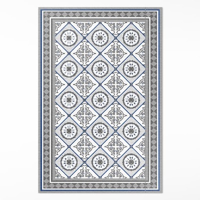 Pvc szőnyeg Geometrikus rombusz alakú díszcsempe