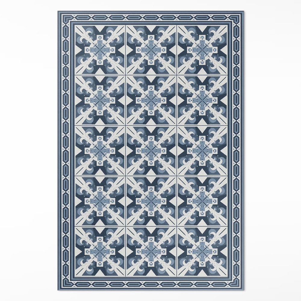 Mosható futószőnyeg Geometrikus rombusz dekorációs csempék