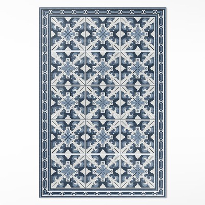 Mosható futószőnyeg Geometrikus rombusz dekorációs csempék