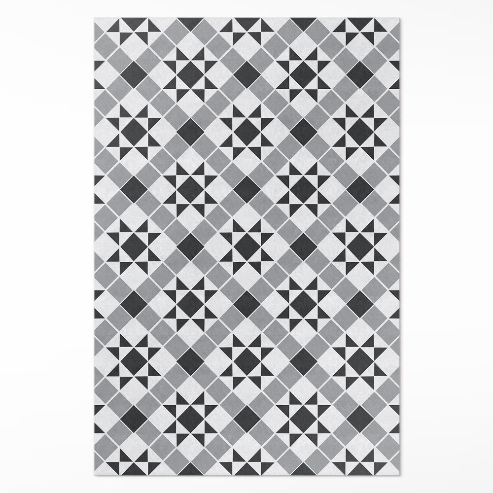 Műanyag szőnyeg Gótikus csillagok stílusos csempe