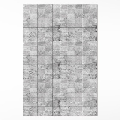 Mosható futószőnyeg Fényes kő ipari csempe