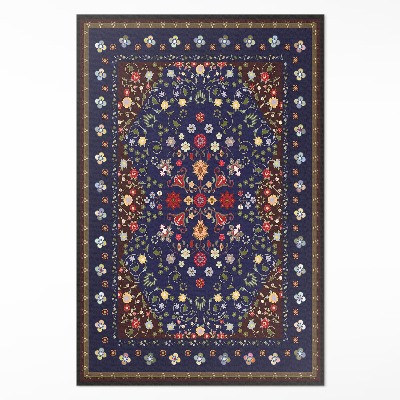 Pvc szőnyeg Gyönyörű kis virágok vintage virágos motívum