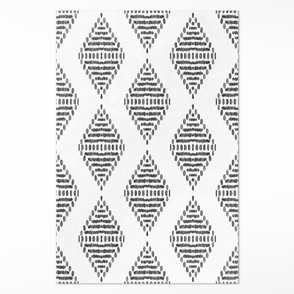 Pvc szőnyeg Rombuszok vonalakkal