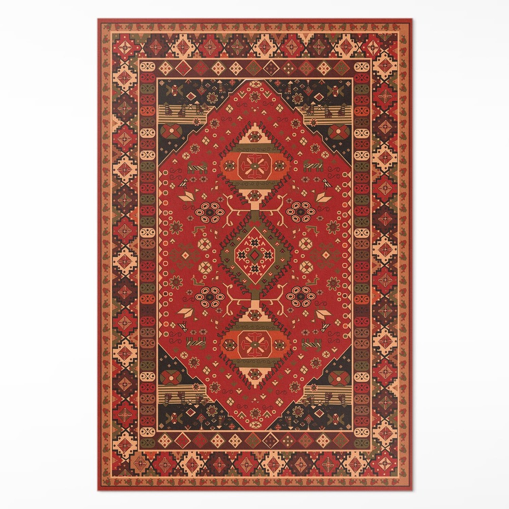 Pvc futószőnyeg Antik stílusú vintage virágmotívumok