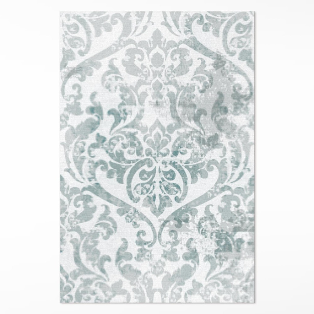 Mosható futószőnyeg Foltok és díszítés vintage stílusban