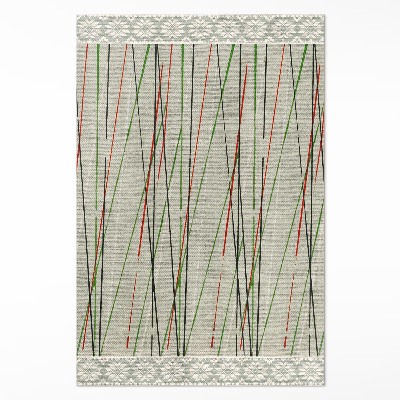 Műanyag szőnyeg Japán fametszetű szövetutánzat