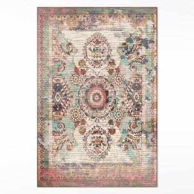 Műanyag szőnyeg Színes dekoratív díszítő dísznövény