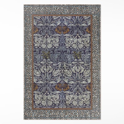 Műanyag szőnyeg Díszes növényi motívumok vintage minta