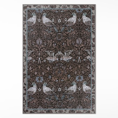 Pvc szőnyeg Madár- és növényi motívumok gótikus díszítőelem