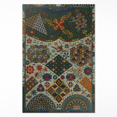 Pvc futószőnyeg Japán minta Albert Racinet által