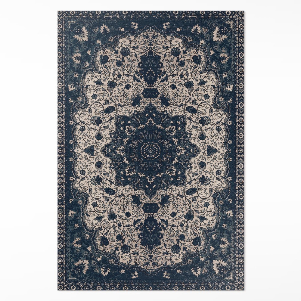 Mosható futószőnyeg Díszes minta régi stílusban