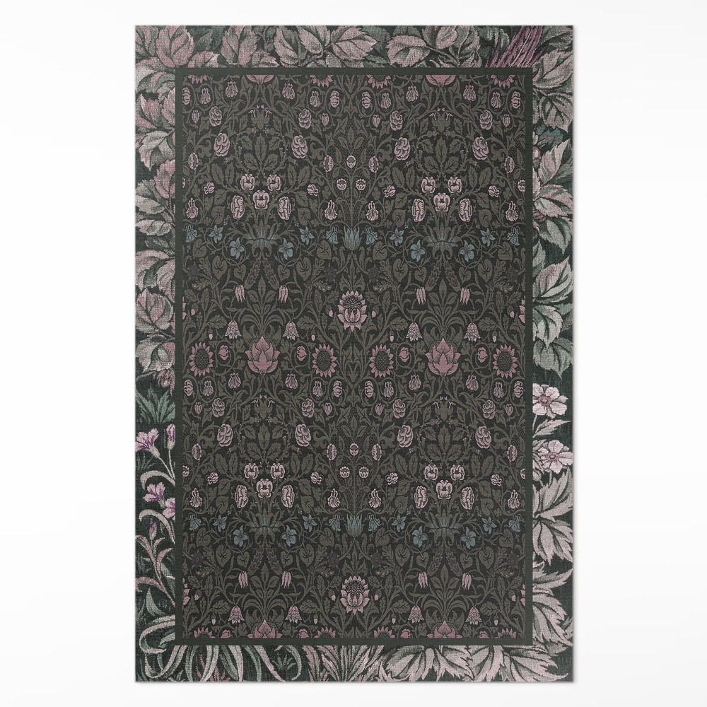 Pvc szőnyeg William Morris virágos díszítés