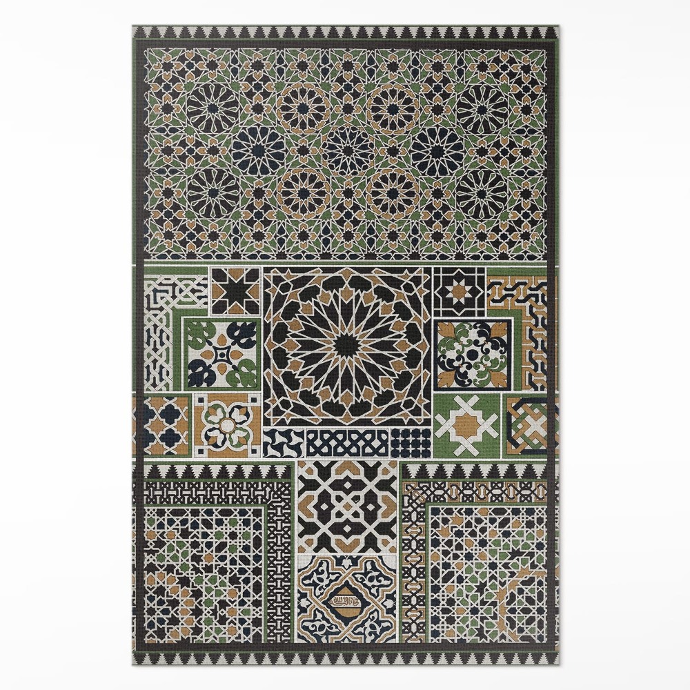 Pvc futószőnyeg Moresque Albert Racinet