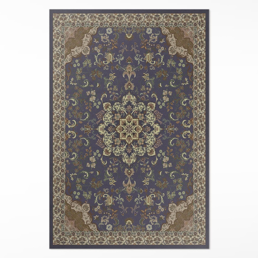 Pvc szőnyeg Vintage virágos díszes minta