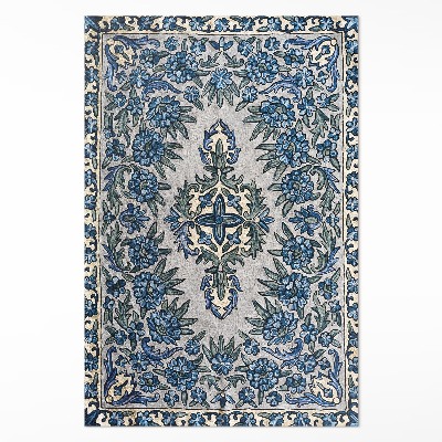 Pvc futószőnyeg Nepáli növényi dekoráció