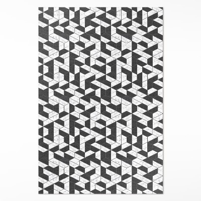 Műanyag szőnyeg Divatos kőmozaik márvánnyal