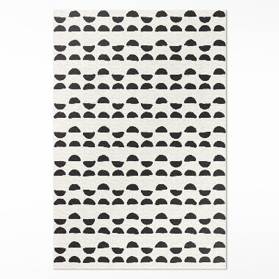 Mosható futószőnyeg Szabálytalan félholdak boho minta