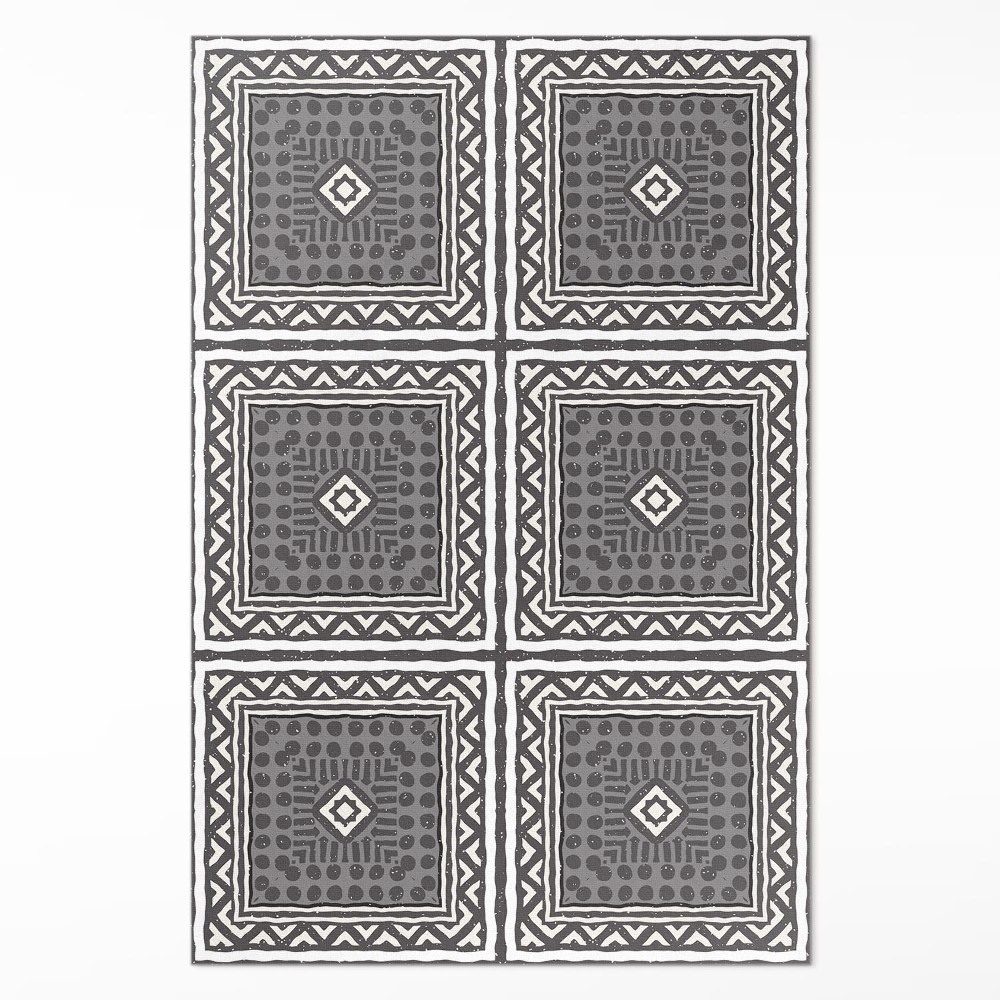 Pvc futószőnyeg Antik mintás csempe