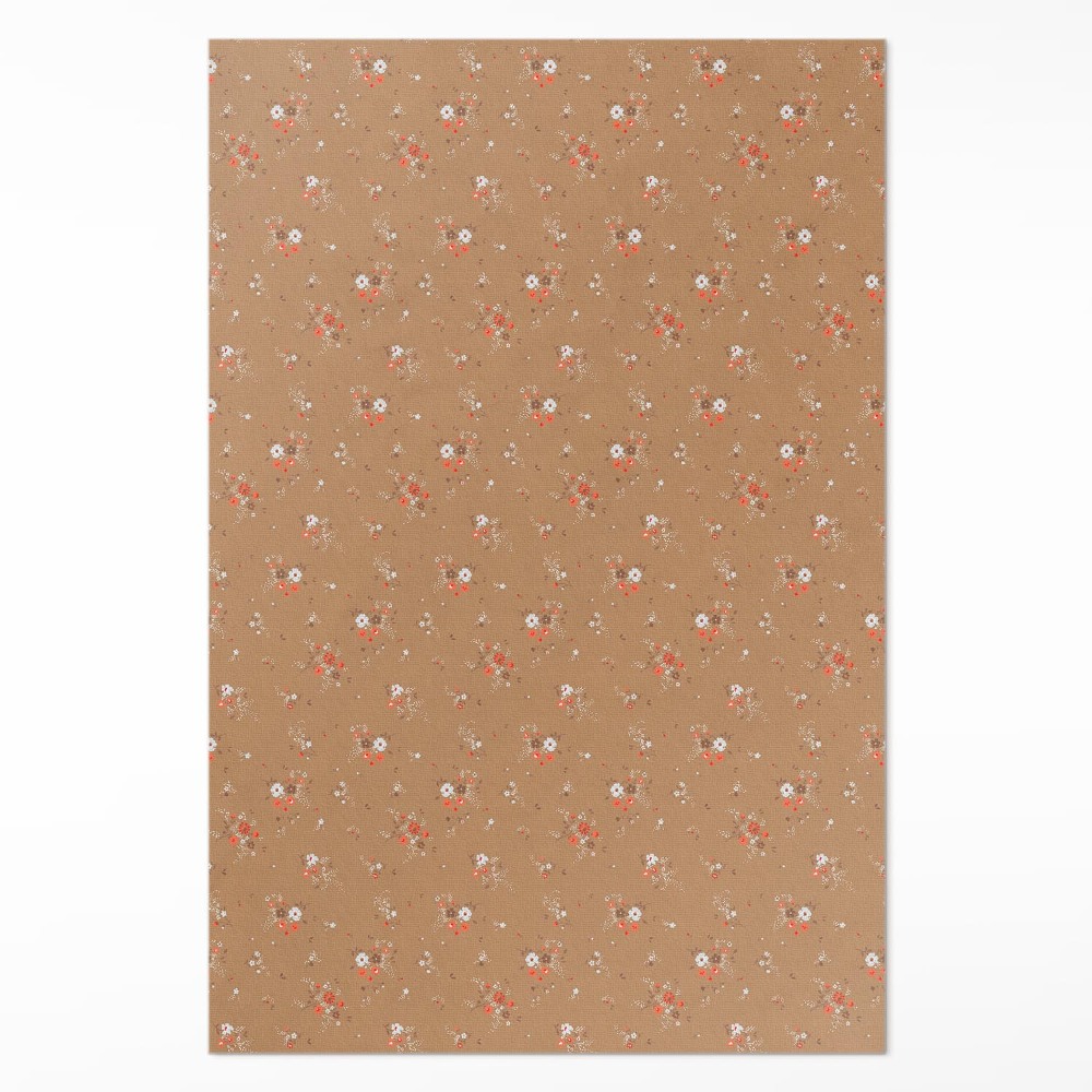 Mosható futószőnyeg Kis mezei virágok boho vintage stílusban