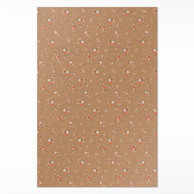 Mosható futószőnyeg Kis mezei virágok boho vintage stílusban