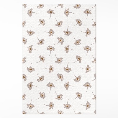 Mosható futószőnyeg Finom boho százszorszép virágok