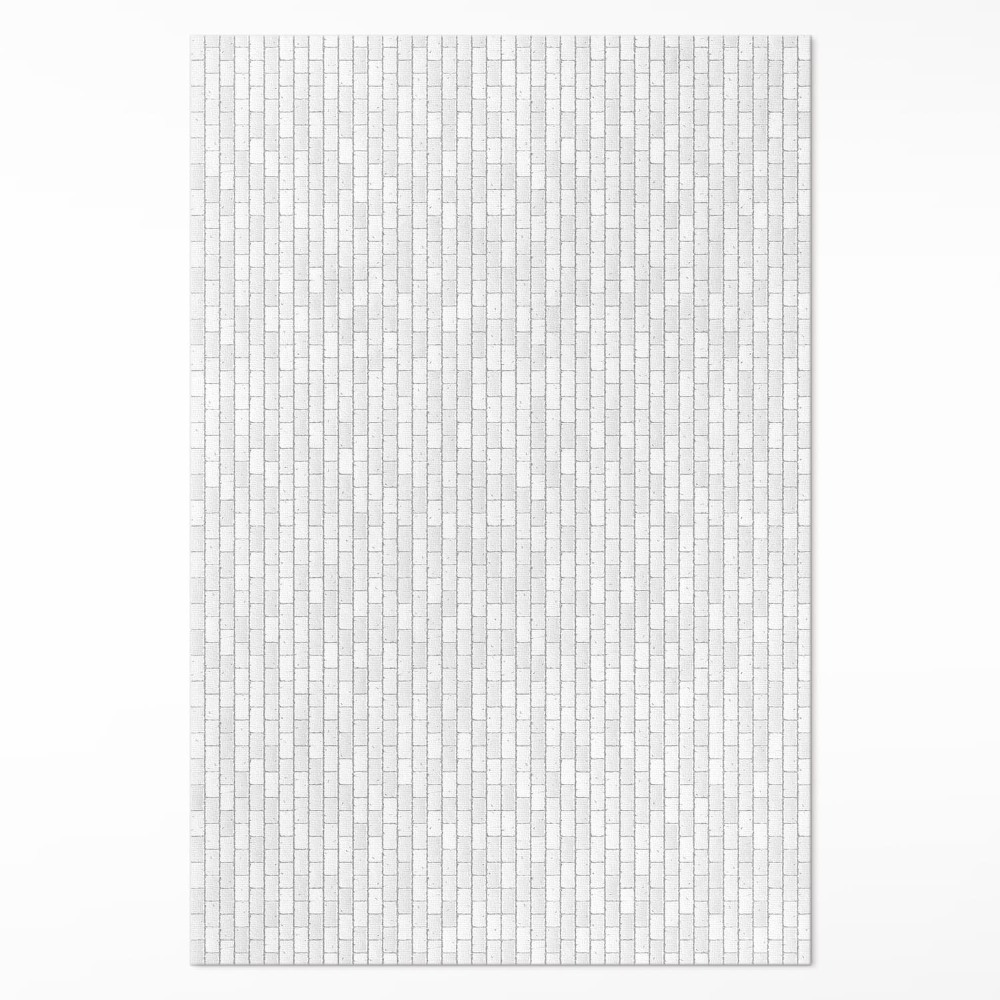 Pvc szőnyeg Fényes tégla elegáns mozaik