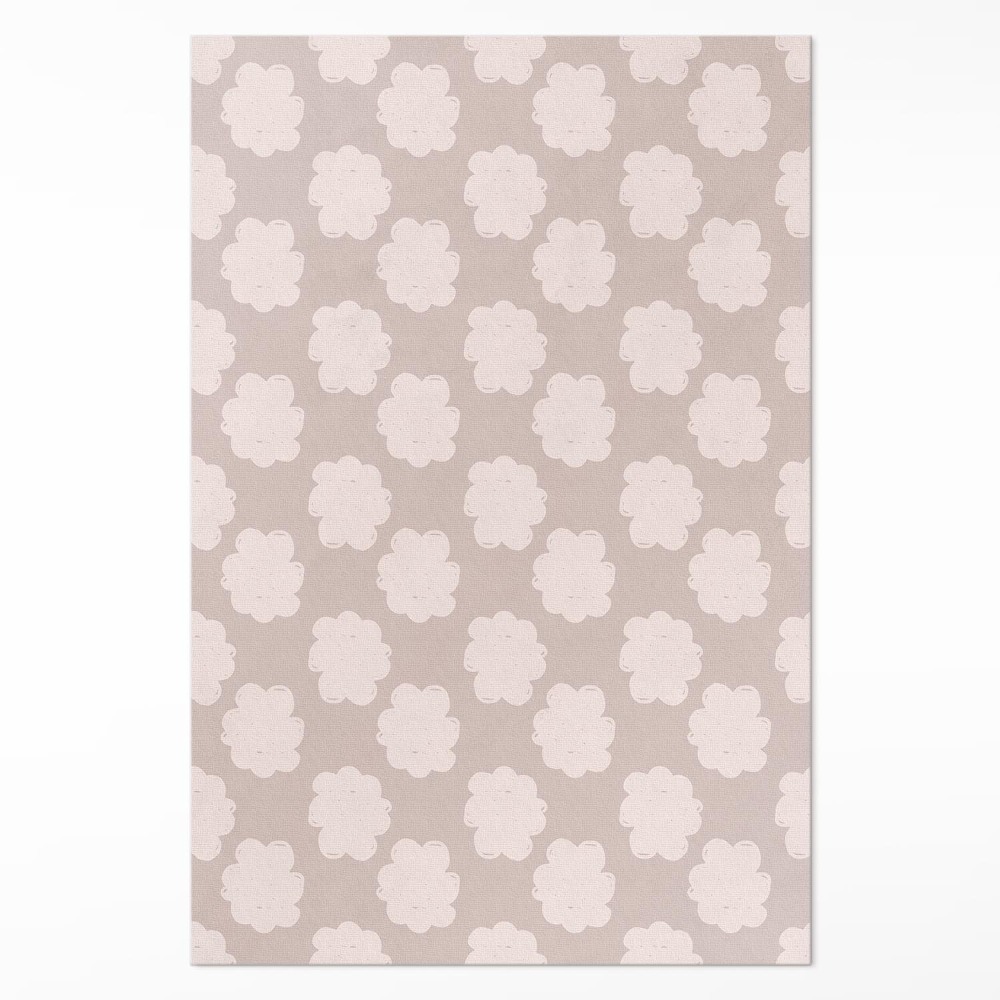 Műanyag szőnyeg Festett felhők pasztell színekben