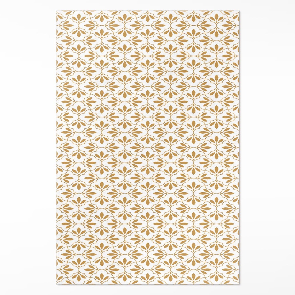 Pvc futószőnyeg Dekoratív levelek szabályos minta