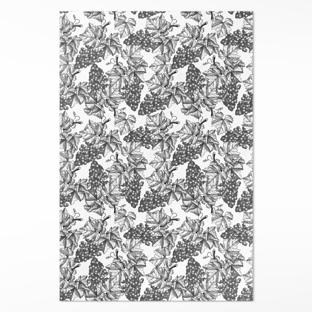 Pvc szőnyeg Szőlők vintage stílusú vázlat