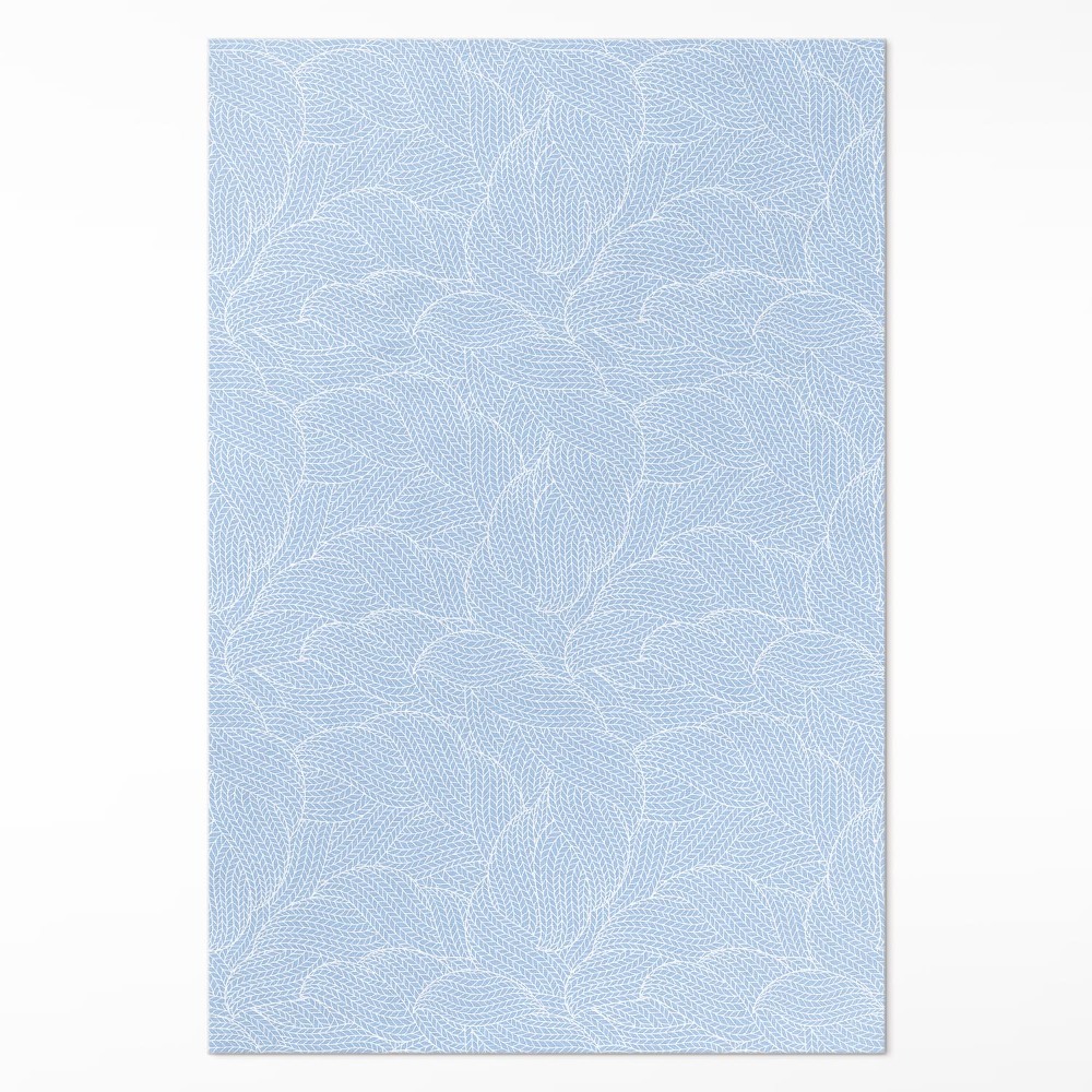 Mosható futószőnyeg Minimalista levelek divatos minta