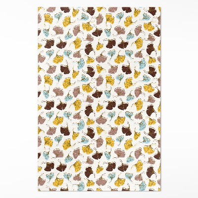 Pvc futószőnyeg Pasztell ginkgo levelek boho illusztráció