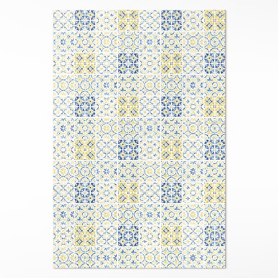 Mosható futószőnyeg Spanyol mozaik mintás csempe