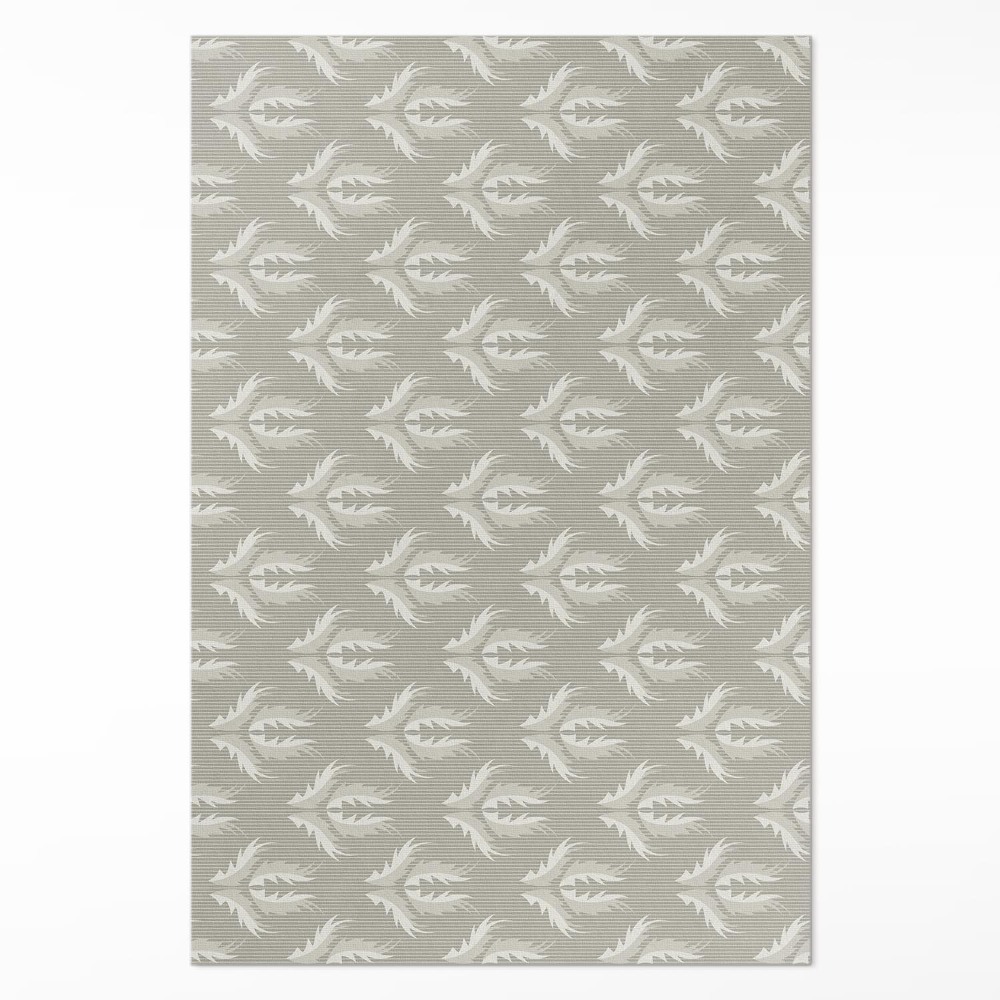 Mosható futószőnyeg Díszes virágos szabályos minta