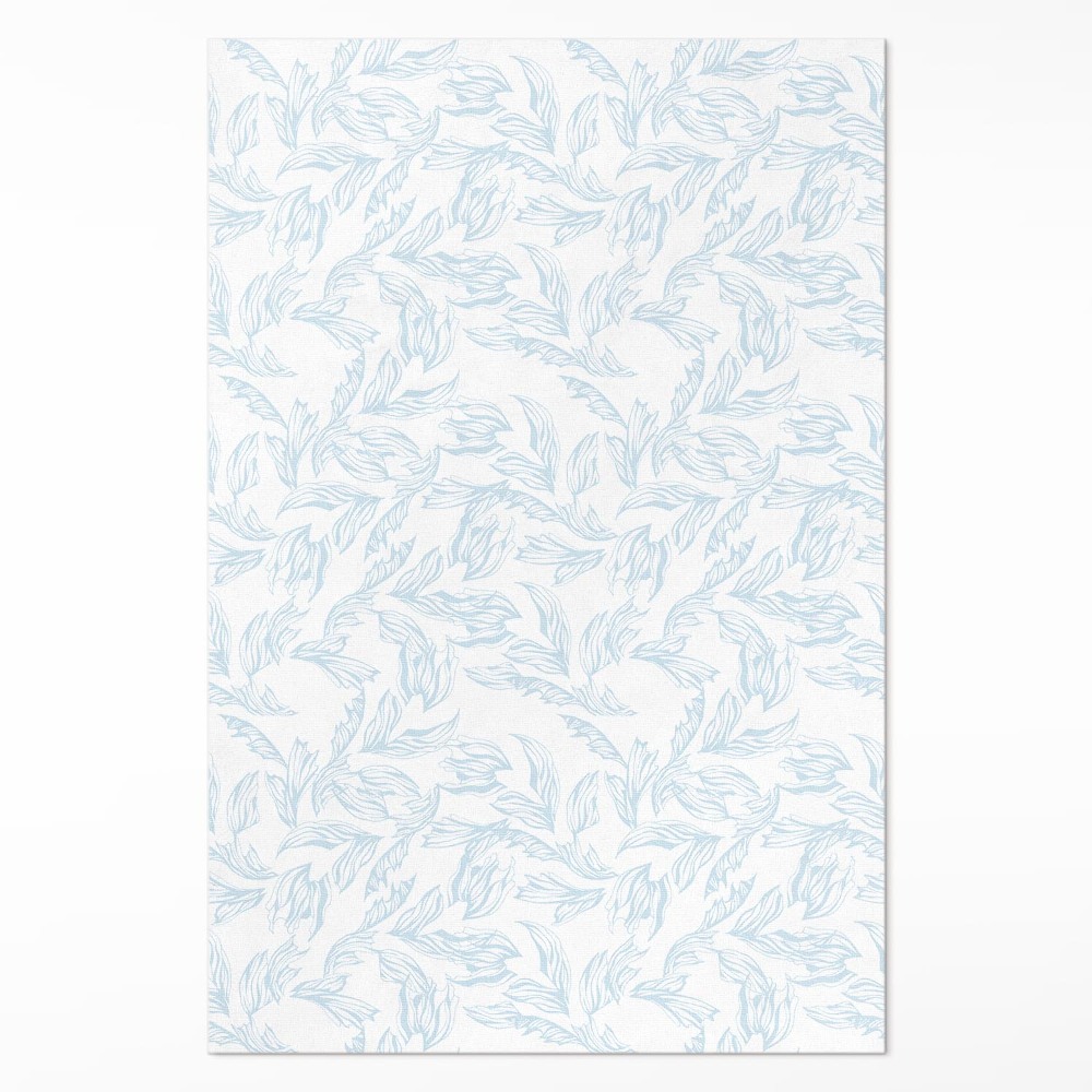 Pvc futószőnyeg Elegáns vintage levelek vázlata