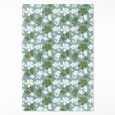 Pvc futószőnyeg Finom virágminta