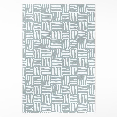 Pvc szőnyeg Boho kockás minimalista minta