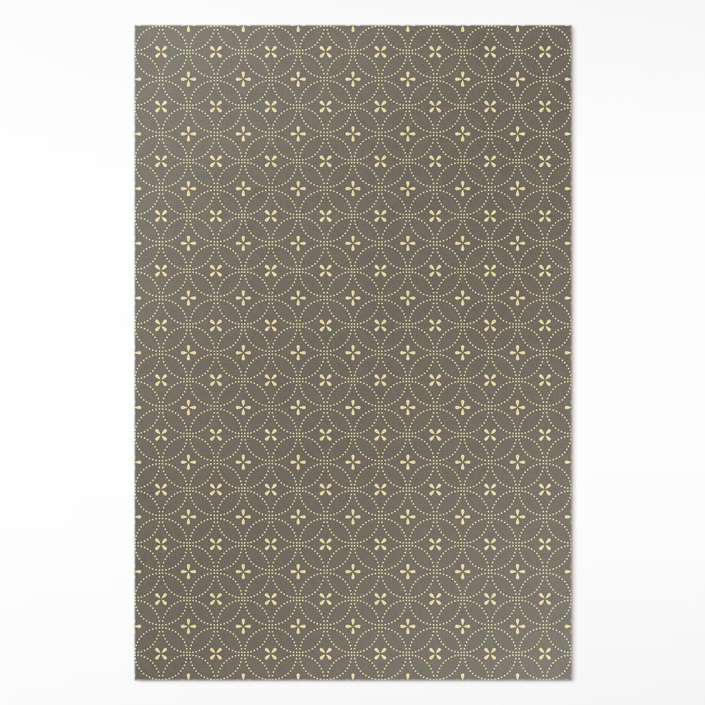 Műanyag szőnyeg Divatos minta stílusos körök