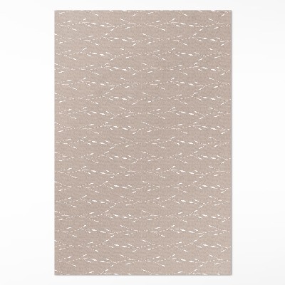 Pvc szőnyeg Finom finom boho levelek és gallyak