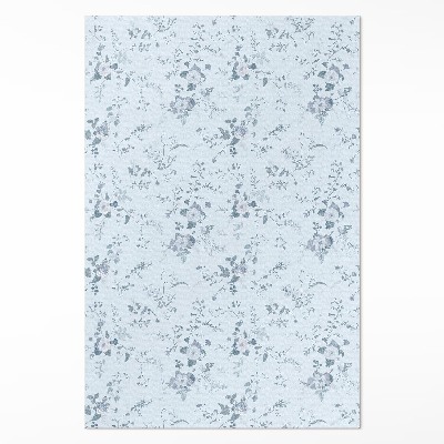 Pvc futószőnyeg Festett finom virágok egy réten