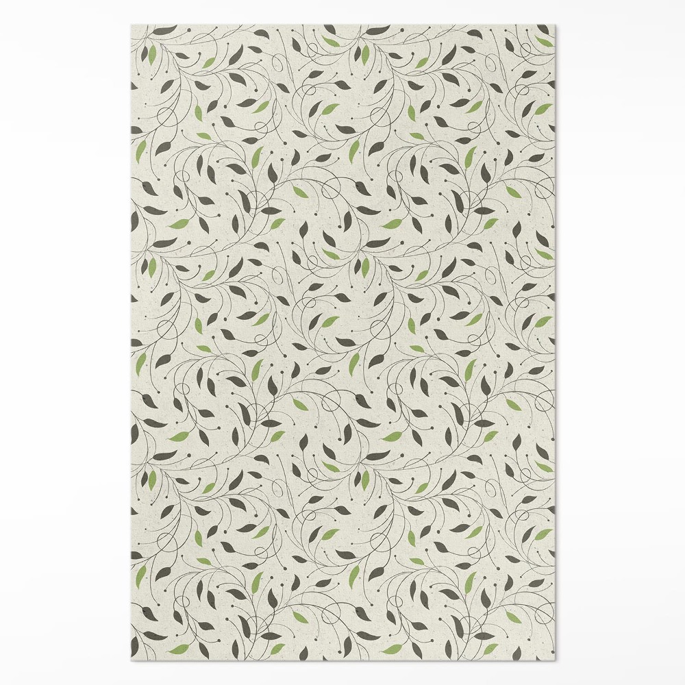 Pvc futószőnyeg Finom levelek finom indák