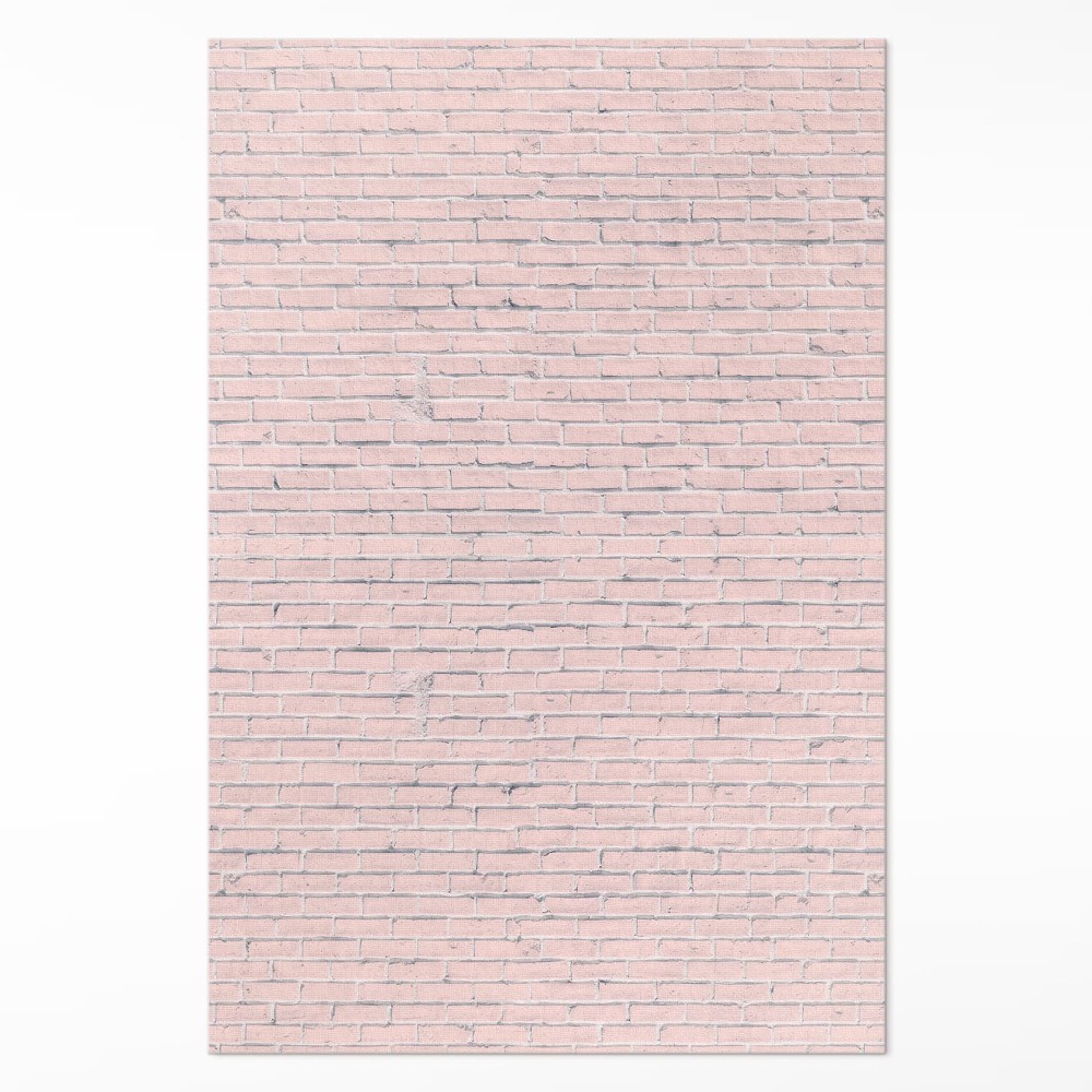 Mosható futószőnyeg Finom pasztell téglafal