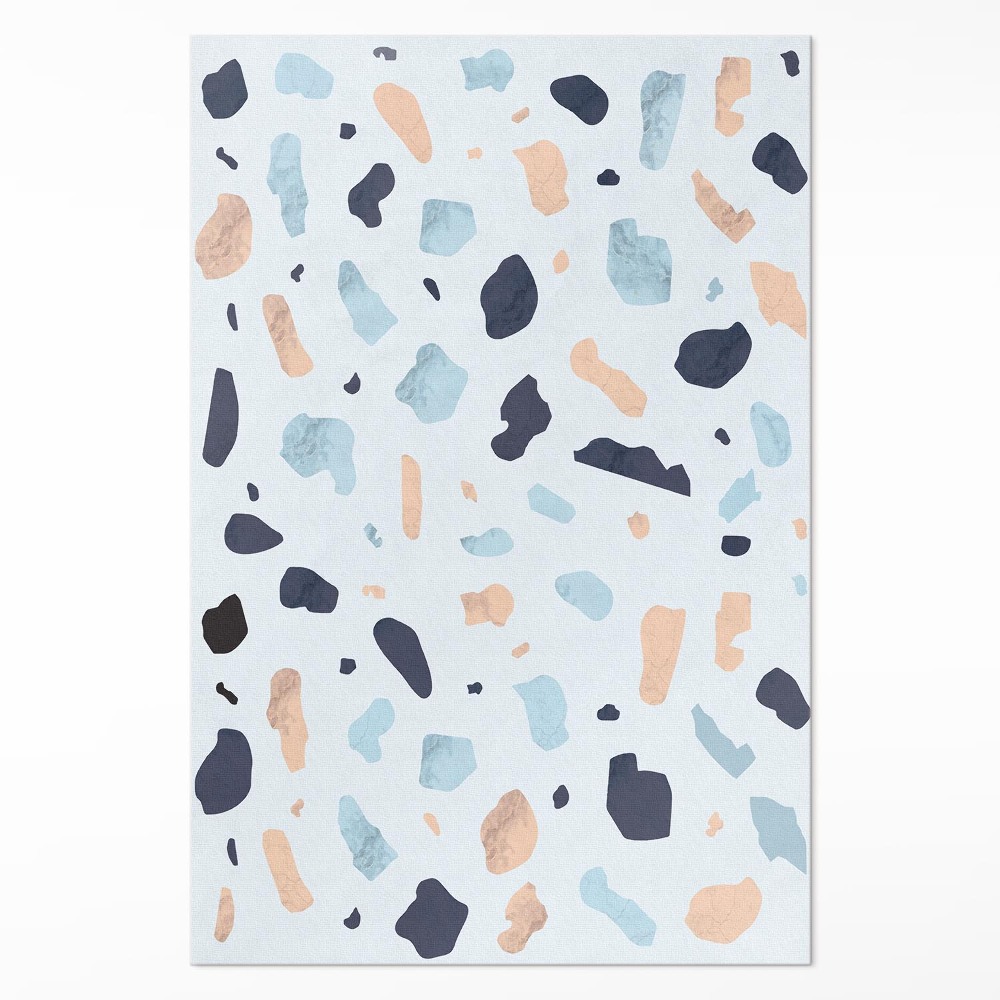 Pvc szőnyeg Pasztell színekben pompázó dekoratív kőburkolat