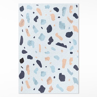 Pvc szőnyeg Pasztell színekben pompázó dekoratív kőburkolat