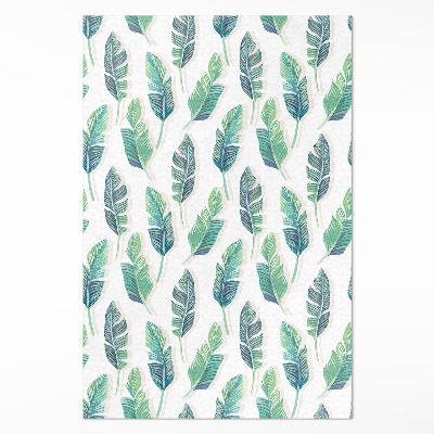 Pvc szőnyeg Boho tollak finom stílusban