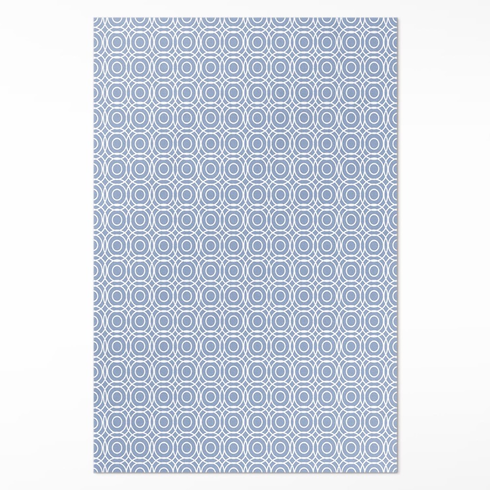 Pvc futószőnyeg Finom körök mozaik görög stílusban